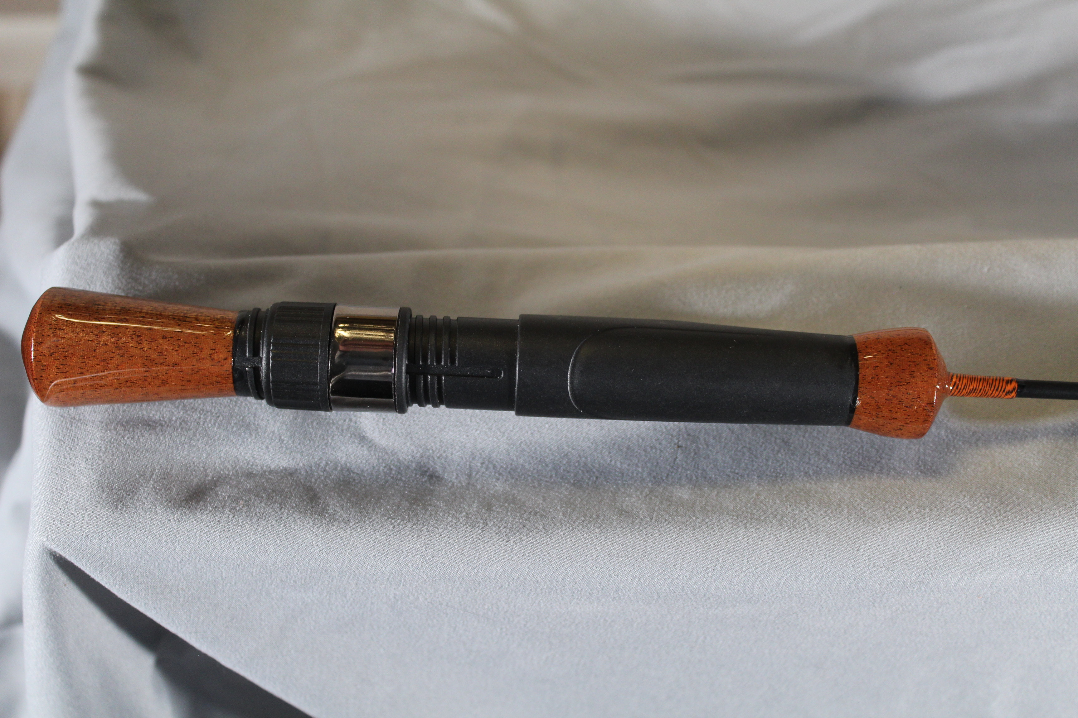 DLF Custom Fishing rods - Hand made Power Noodle Ice Rod